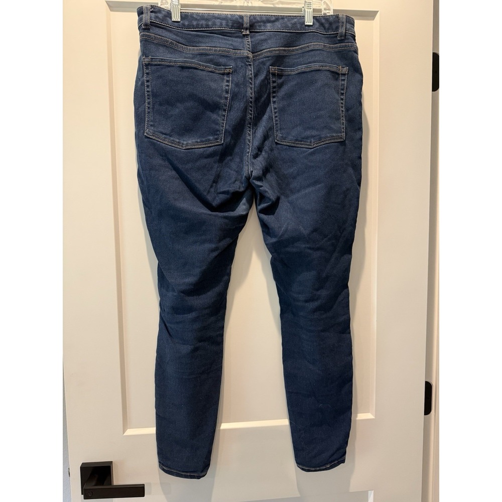 Wild Fable Women's Skinny Blue Denim Stretch Jeans, 5-Pocket, Plus Size 16W - Picture 2 of 4